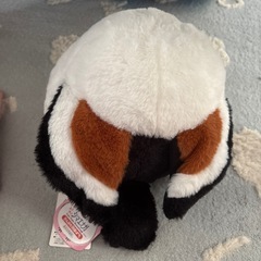 ふくふくシマエナガ　ぬいぐるみ　がんばれ羽根ぱた　の画像