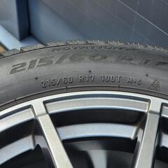 215/60R17  2018年製 PIRELLI スタッドレスタイヤ・ホイール 4本セット の画像