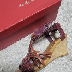 リーガル　ウェッジソールサンダル　美品の画像