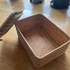 収納 バスケットの画像