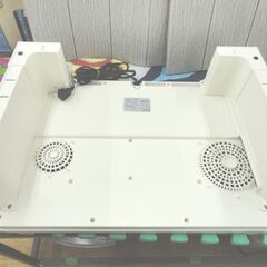 美品！ 2口IHクッキングヒーター アイリスオーヤマ 2023年製 設置スタンド付き IHK-W12S-W ホワイト 札幌 西岡店の画像
