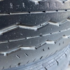 ハイエース 純正ホイール、エコピア4本セット195/80/R15 　の画像