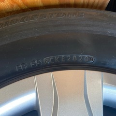 ハイエース 純正ホイール、エコピア4本セット195/80/R15 　の画像
