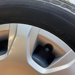 ハイエース 純正ホイール、エコピア4本セット195/80/R15 　の画像
