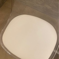 イームズチェア風　アクリルオフィスチェア　椅子2脚セットの画像