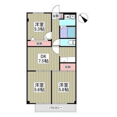 💕初月賃料なし、敷金なし、礼金なし、仲介手数なし💕ファミリータイ...