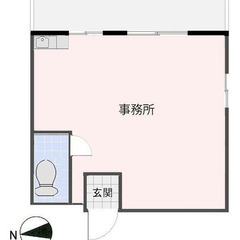 ◇川口市東川口　駅近ワンルーム　貸事務所　家賃6.6万◇業種等ご相談くださいませ。 - 川口市