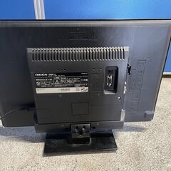 【格安】ORION 19V液晶テレビ LE19-11BK 2011年製 通電確認済み リモコン無し 早い者勝ち 引取歓迎 配送OKの画像