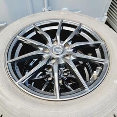 225/60R17  2021年製 GOODYEAR スタッドレスタイヤ・ホイール 4本セット の画像