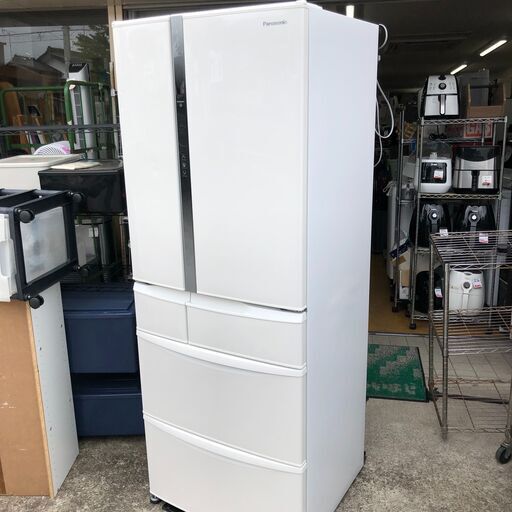 Panasonic 冷凍冷蔵庫 6ドア NR-FVF505-W 501L 概要 エコナビ搭載