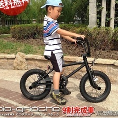 BMX ピエグリーチェ 14インチ 自転車 JK 子供用 自転車 ストリート ジュニア キッズの画像