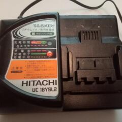 日立　リチウムイオンバッテリー専用　急速充電器14.4V-18V　UC18YSL2 通電のみ確認済み　インパクトドライバー等にの画像