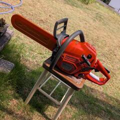 ハスクバーナチェンソー使用時間少ない美品。の画像
