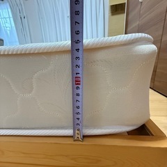 【7/17まで】セミダブベッドマットレス、フレームの画像