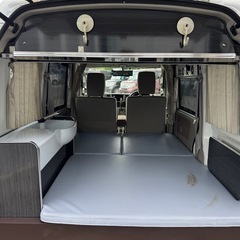 🉐【支払い総額59万円】車検令和9年3月15日H25年式 エブリイバン 車中泊仕様　ターボ　4WD PW 貨物　タイミングチェーン調子良好 修復歴無し 乗って帰れる！の画像