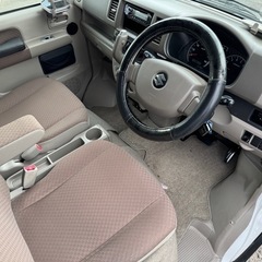🉐【支払い総額59万円】車検令和9年3月15日H25年式 エブリイバン 車中泊仕様　ターボ　4WD PW 貨物　タイミングチェーン調子良好 修復歴無し 乗って帰れる！の画像