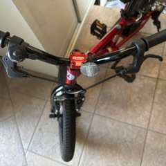 アイデス　d-bike マスタープラス　16インチ　赤の画像