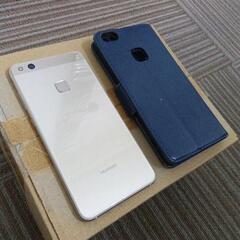 値下げ！中古スマホ④美品格安（ケースおまけ）！SIMフリー HUAWEI P10 lite（ゴールド）の画像