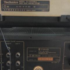 TRIO トリオ KA-8700 プリメインアンプ + テクニクス SL-1800MK2 レコードプレーヤー の画像