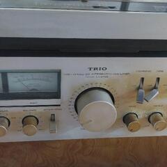 TRIO トリオ KA-8700 プリメインアンプ + テクニクス SL-1800MK2 レコードプレーヤー の画像
