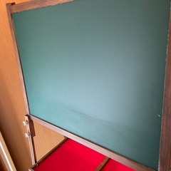ホワイトボード(裏面黒板)の画像