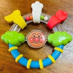 アンパンマン　はじめてのはがためラトルの画像