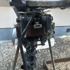 スズキ船外機　9.9馬力　4スト　L足　ジャンク品として出品　ヤマハ　トーハツの画像