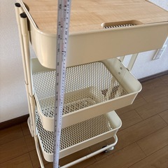 キッチンワゴン　3段の画像