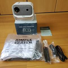 新品未使用　プロジェクター　天井撮影