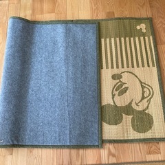 い草マット　ミッキーマウスの画像