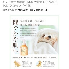 わんちゃんシャンプーの画像