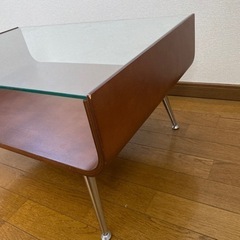 ローテーブル　ガラス　おしゃれの画像