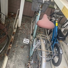 【受け渡し予定者決定】自転車　難あり の画像