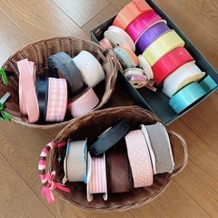 リボン　いっぱい
