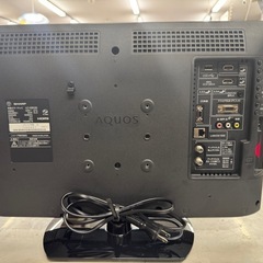 SHARP製★22インチ液晶テレビ★3ヶ月間保証付きの画像