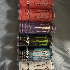モンスター各種6本