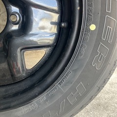 JB64ジムニー　スペアタイヤの画像
