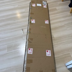 新品　組み立て必要　全身姿見付き収納の画像