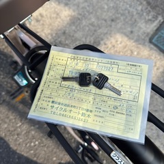 【美品】あさひ（ASAHI）自転車｜2024年12月購入｜防犯登録済・鍵2本｜追浜駅で受け渡し可の画像