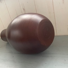 ウッドフラワーベースの画像