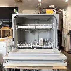 【美品‼️】パナソニック 2018年製 5人用 食器洗い乾燥機 食洗機 エコナビ搭載 ホワイト♪の画像