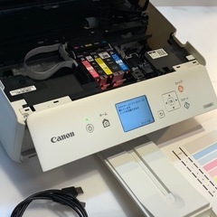 🤍美品 🖨 Canon プリンター PIXUS TS5030S トータル印刷枚数 約400枚以下 インクジェット複合機 ①の画像