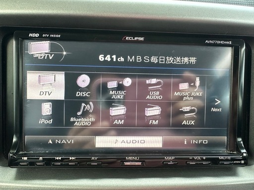 【㊗️ご成約?】【物々交換も可】カーナビ イクリプス ECLIPSE AVN770HDmkⅡ Bluetooth 地デジチューナー内蔵