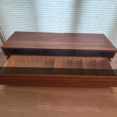 TVボード　国産家具　天然木　ウォールナット　ナラの画像