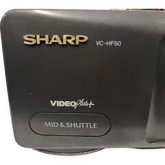 SHARP シャープ VC-HF50 ビデオ デッキ 通電確認済み 直接引取りの画像