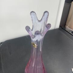 リサイクルショップどりーむ天保山店　No2614 花器　色ガラス　一輪挿しの画像