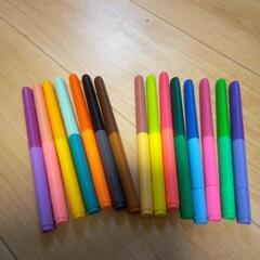 色鉛筆、色ペン、蛍光ペン全部まとめての画像