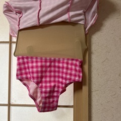 女の子ワンピース水着110cmの画像