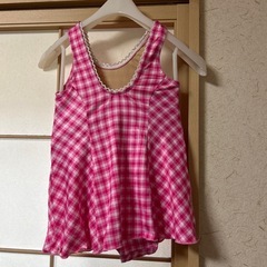 女の子ワンピース水着110cmの画像