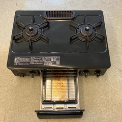 M2507-137 Paloma ガステーブル PA-S71B-L 2019年製 LPガス用 動作確認済み キズ汚れ有りの画像